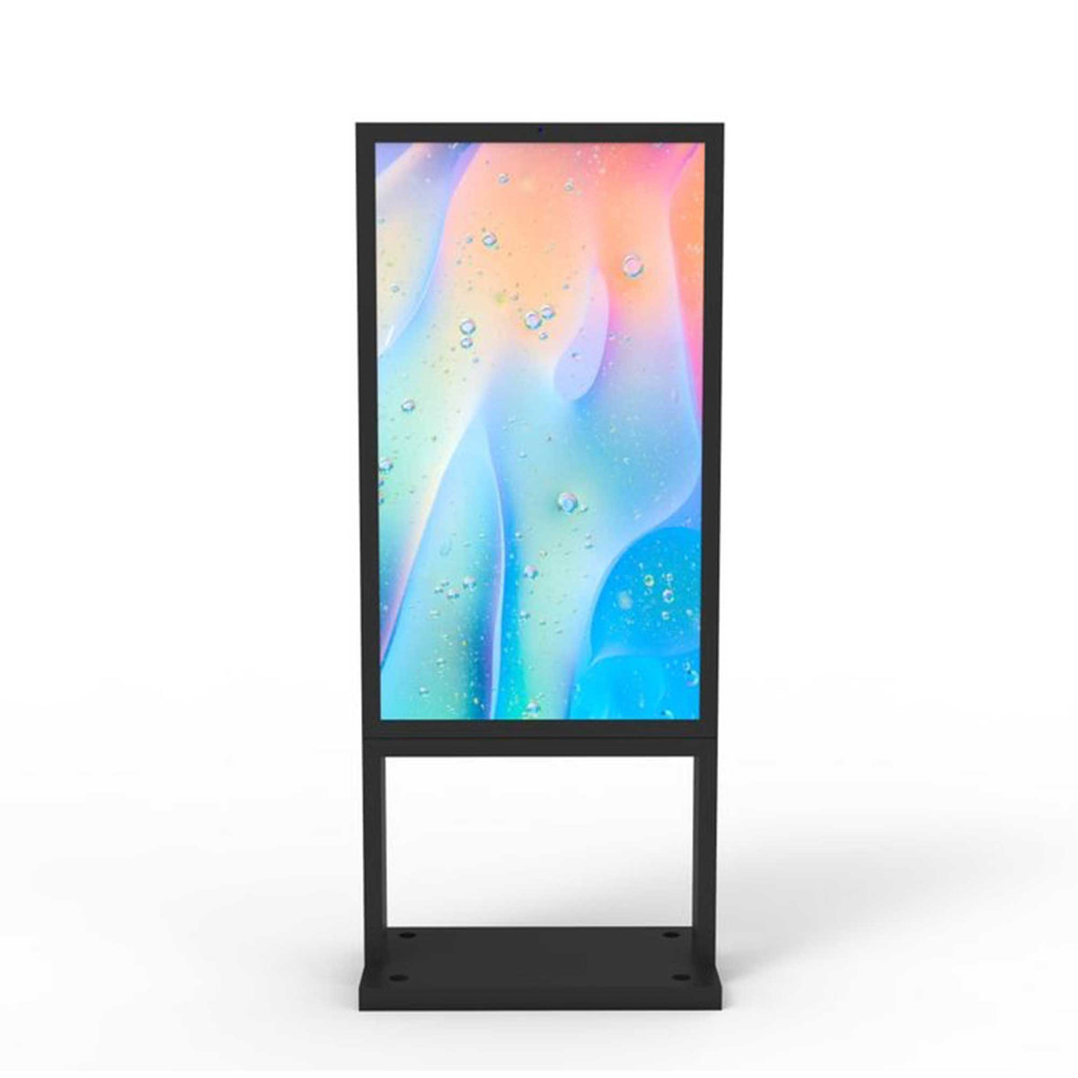Allwetter Digital Signage Stele mit IP66-Klassifizierung und Player