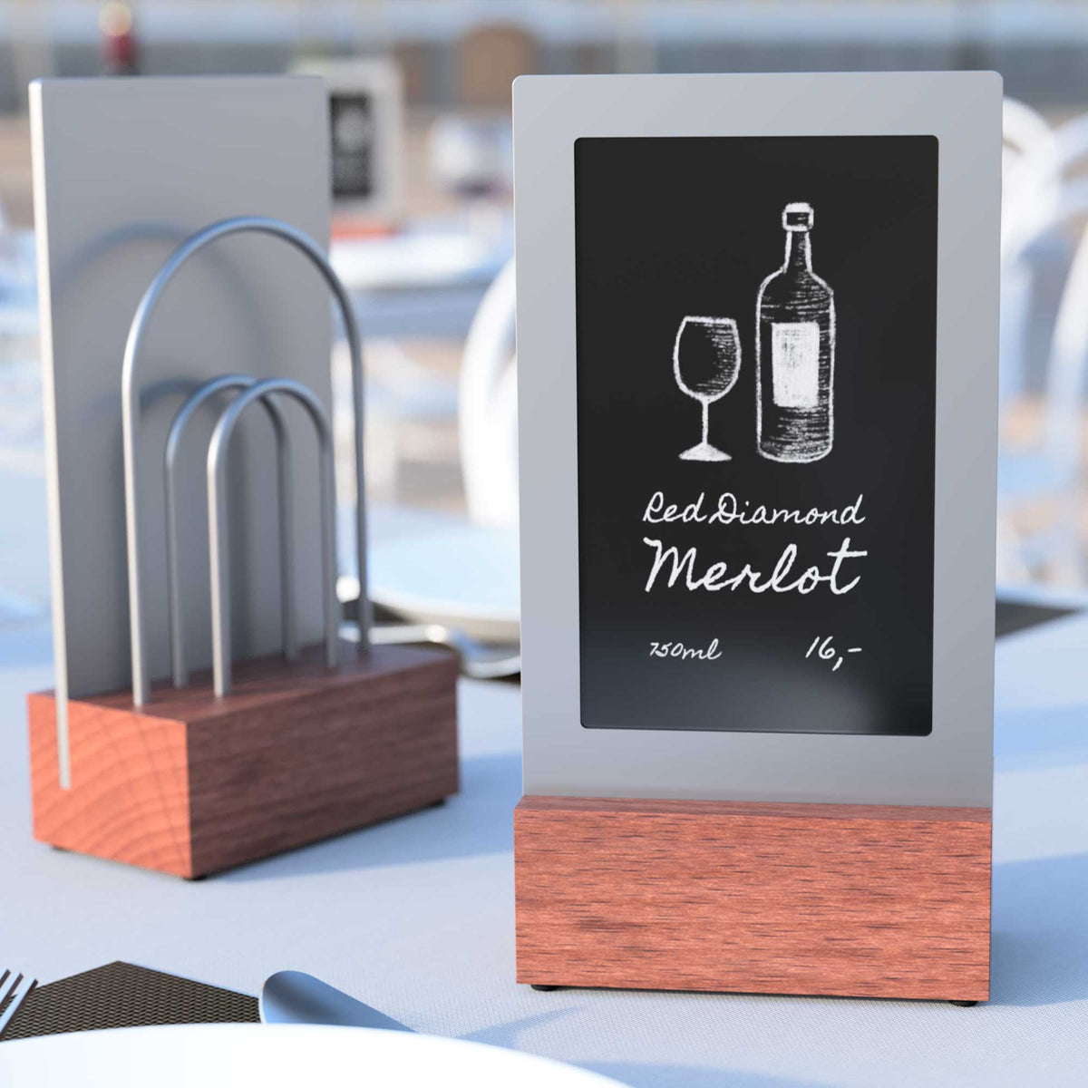 Gastro table display Diwa "Cards Back" - Starter Kit