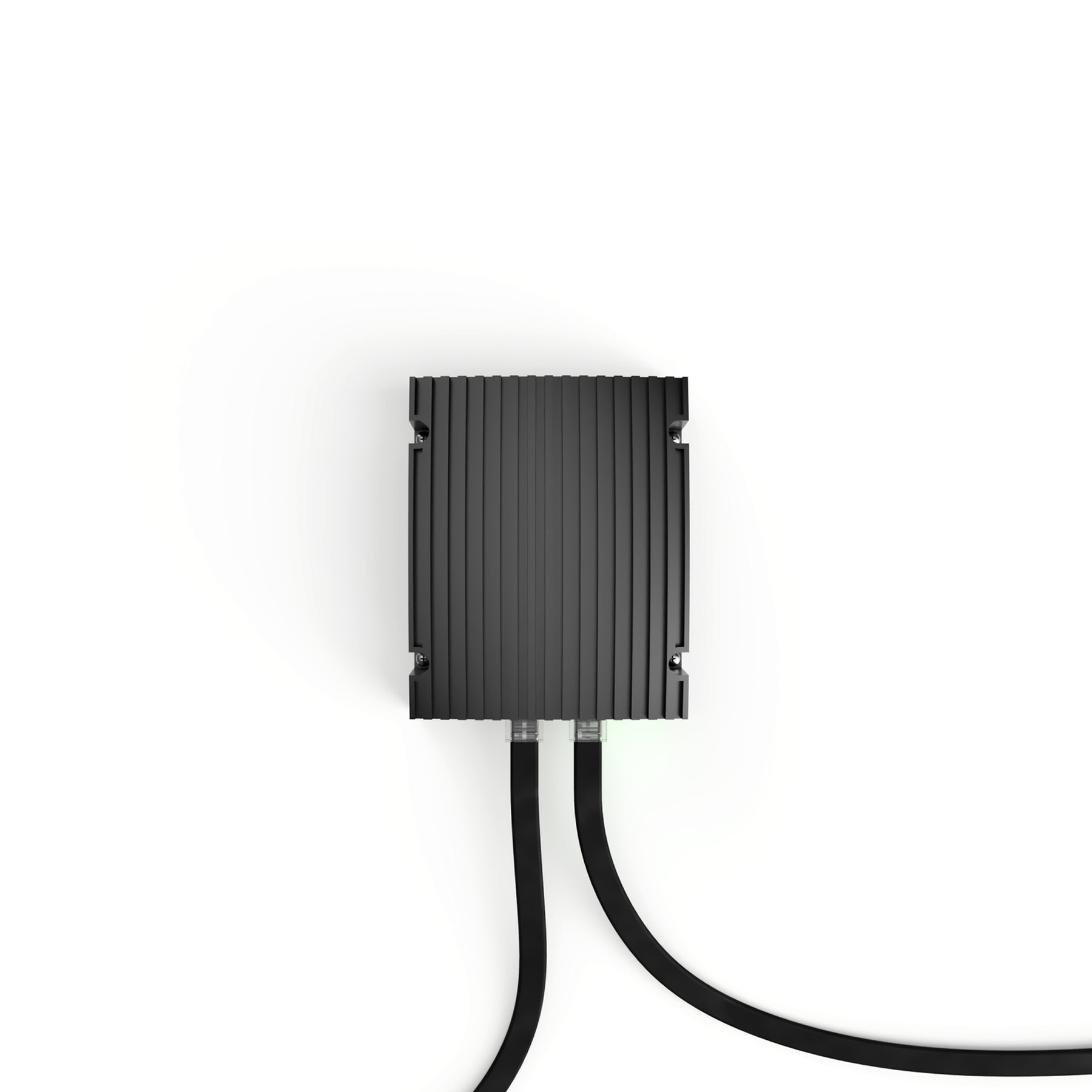 viewneo RFID Reader an einer Wand geschraubt.