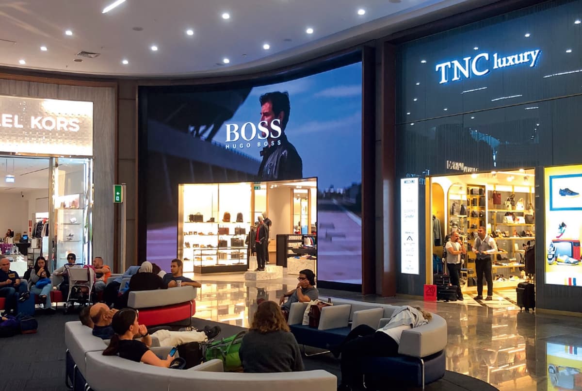 Indoor LED Videowall 250x150 cm 5